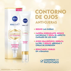 NIVEA - Crema Ojeras Luminous Antimanchas 15 mL