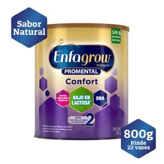 ENFAGROW - Alimento lácteo Premium Etapa 2 Promental Confort 800 g