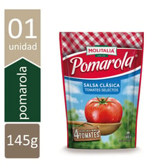 MOLITALIA - Salsa de tomate Pomarola clásica 145 g