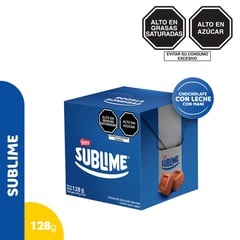 SUBLIME - Chocolate con Leche y Maní 8g