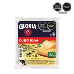 GLORIA - QUESO EDAM 250G TAJADA