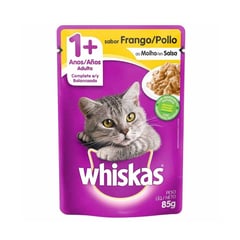 WHISKAS - POUCH GATITO POLLO 85GR