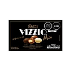 COSTA - Chocolate Vizzio Mix con Almendra y Leche Bitter Blanco 122 g