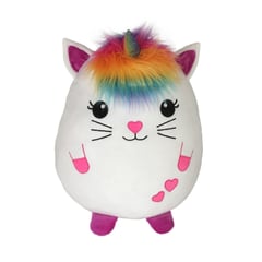 KISSES - Peluche Animales Unicornio Arcoiris 40 cm