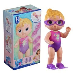 BABY ALIVE - Muñeca Sunny La Nadadora Cabello Rubio