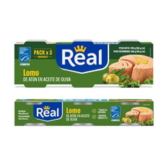 REAL - Lomo de Atún en Aceite de Oliva 80g