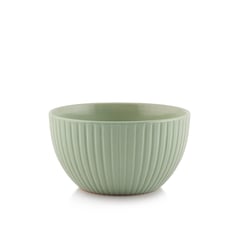 CASA JOVEN - Bowl Latte 15cm Embossed Menta