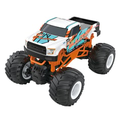 FUQI - Camioneta a Control Remoto 24 cm Big Foot Blanca