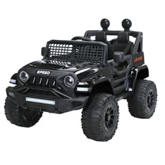 KING BABY - Camioneta Off Road 2 Asientos Negra