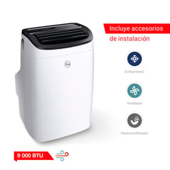 RHEEM - Aire Acondicionado Portatil 9000 Btu Frio