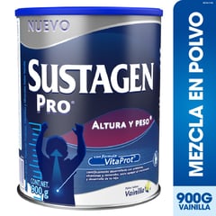 SUSTAGEN - Alimento Lacteo Pro Altura Peso Vainilla 900G