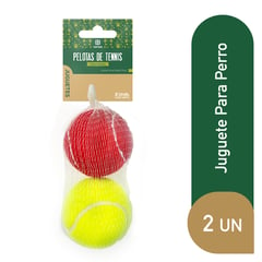 TOTTUS - PACK DE PELOTAS TENIS PERRO 2UN