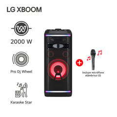 Torre de Sonido XBOOM OK99M 2000W Bluetooth Karaoke Star