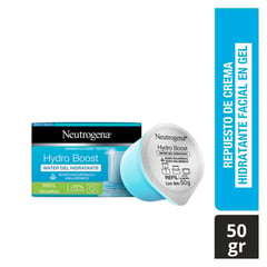 NEUTROGENA - Refill Crema Hidratante Facial Hydro Boost Ácido Hialurónico 50 g