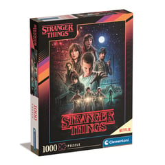 CLEMENTONI - Rompecabezas Stranger Things 1 1000 Pzas