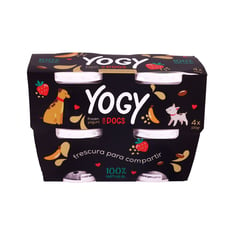 NATURAL HOME - Yogy Fresas y Plátano 4 unds 100 g