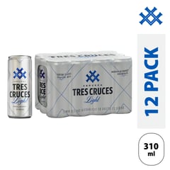 TRES CRUCES - 12PACK LIGHT LT X 310 ML