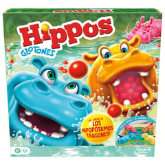 HASBRO GAMING - Juego de Mesa Hippos Glotones