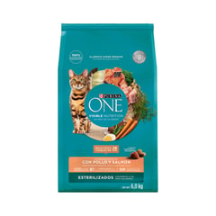 Alimento Gato Adulto Pollo Salmón 6 Kg