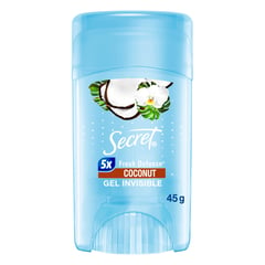 SECRET - Gel Antitranspirante Invisible Coconut 45 g