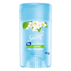 SECRET - Antitranspirante Gel Invisible Jasmine 45 g