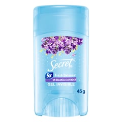 SECRET - Gel Antitranspirante Lavanda 45 g