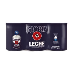 GLORIA - Sixpack Leche Reconstituida Entera 390 g