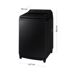 SAMSUNG - LAVADORA ECOBUBBLE 16KG NEGRO