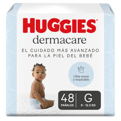 HUGGIES - Pañal Dermacare G Bolsa 48 und