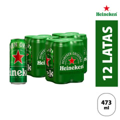 HEINEKEN - 3X Fourpack 473mL