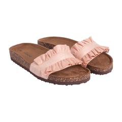 REDWOOD - Sandalias Corcho Textil Mujer