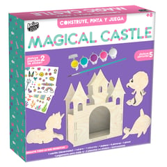 ANKER - Build Paint y Play Magical Castle Art Kit