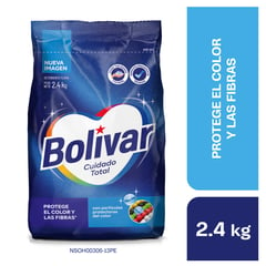 BOLIVAR - Detergente En Polvo Bolívar Cuidado Total Bolsa 2.4Kg