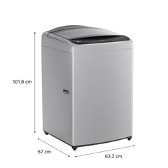 LG - Lavadora WT17DV6T 17 Kg AI DD Carga Superior Gris