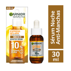 GARNIER - Serum Antimanchas Noche Express Aclara Vitamina C 30 mL