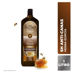 TIO NACHO - Shampoo Anticanas Henna Tío Nacho 1L