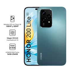 HONOR - Smartphone 200 Lite 8Gb+256Gb Cyan Lake