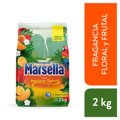 MARSELLA - Detergente En Polvo Amazonía Tropical Bolsa 2Kg