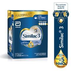 SIMILAC - Fórmula Infantil 3 HMO Lata 1400 g