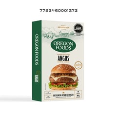 OREGON FOODS - Hamburguesa Angus Oreg Foods 800 g (4 unidades)