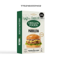 OREGON FOODS - Hamburguesa Parrilla de Pollo OF 600 g (4 unidades)