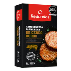 REDONDOS - Hamburguesa Parrillera Duroc 600 g