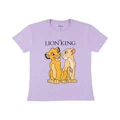 DISNEY - Polo Oversize Rey Leon Mujer