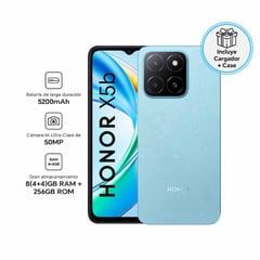 HONOR - Smartphone X5B Plus Azul 256Gb 4Gb